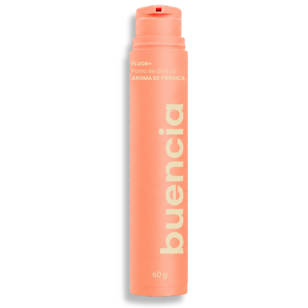 Pasta de dinti cu aroma de piersica, 60 ml, Buencia