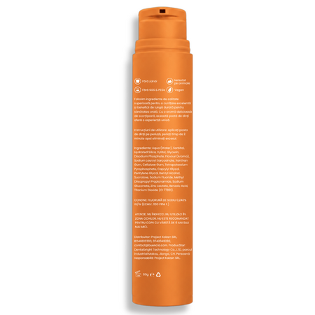 Pasta de dinti cu aroma de scortisoara, 60 ml, Buencia 743769