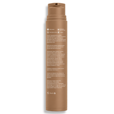 Pasta de dinti cu aroma de cafea, 60 ml, Buencia 743779