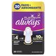 Absorbante de noapte Platinum Secure Night, Marimea 4, 20 bucati, Always 743822