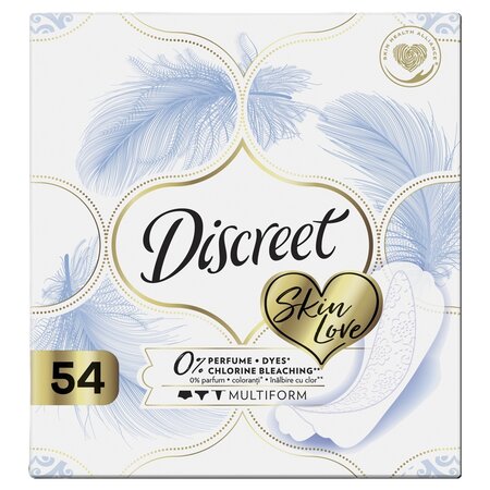 Absorbante zilnice Mutiform Skin Love, 54 bucati, Discreet