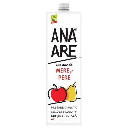 Suc de mere si pere, 1000 ml, Ana Are