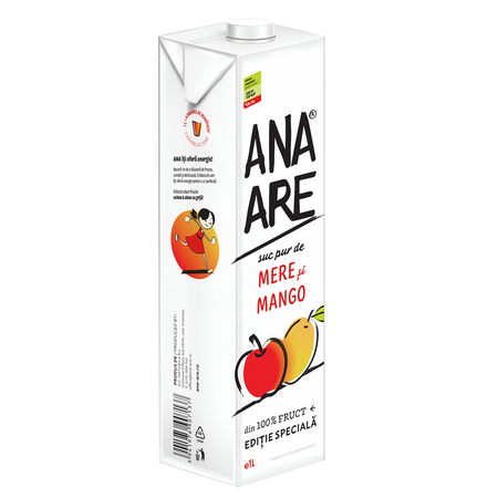 Suc de mere si mango, 1000 ml, Ana Are 743853
