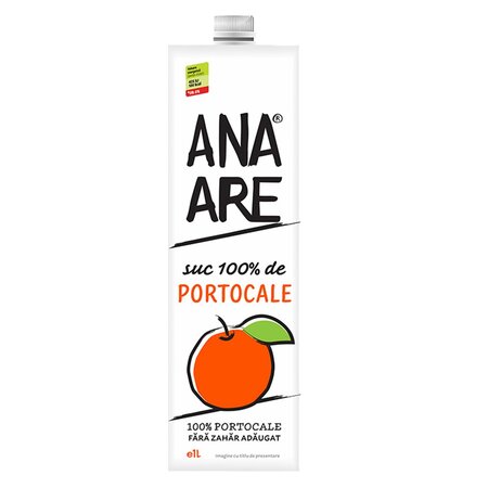 Suc de portocale, 1000 ml, Ana Are