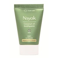 Pasta de dinti cu ulei de cocos, menta si lamaie, 20 ml, Niyok