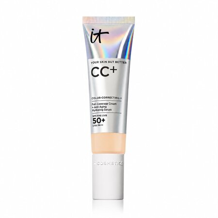 Crema colorata corectoare cu SPF50+ Global Fair CC+ Full-Coverage, 12 ml, It Cosmetics