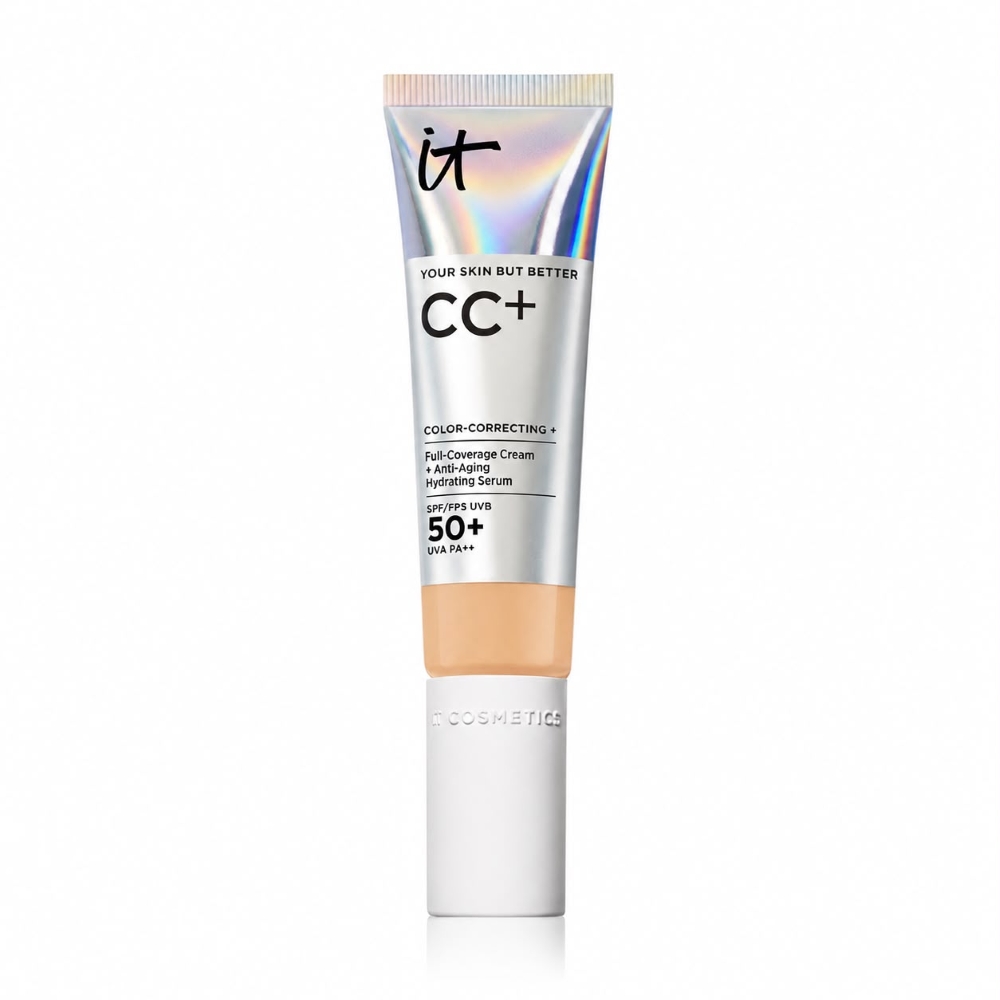 Crema colorata corectoare cu SPF50+ Global Medium CC+ Full-Coverage, 12 ml, It Cosmetics