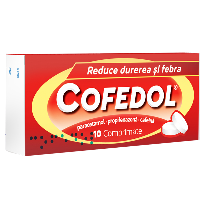 Cofedol, 10 comprimate, Vitema S.A.