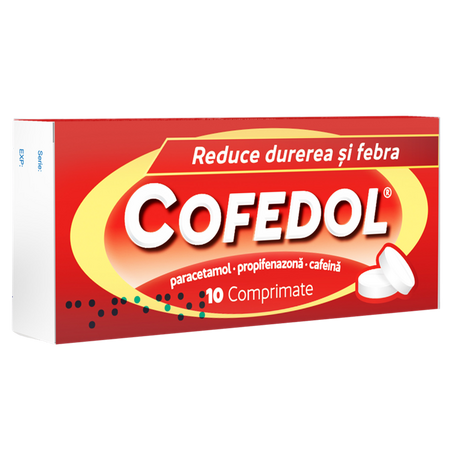 Cofedol, 10 comprimate, Vitema S.A.