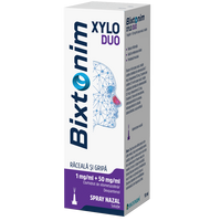 Bixtonim Xylo Duo adulti, 1 mg/ml + 50 mg/ml spray nazal, soluţie, 10.5 ml, Biofarm