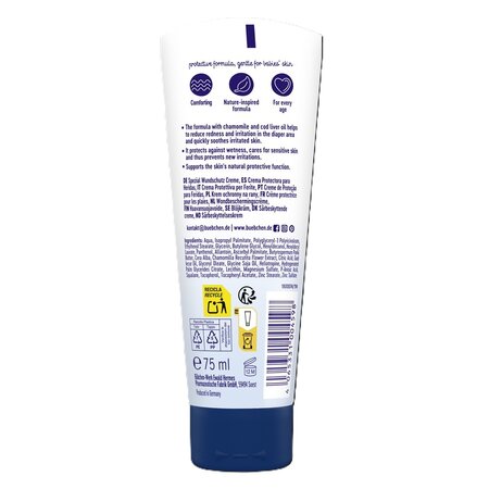 Crema pentru eritem fesier, 75 ml, Bubchen 744009