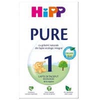 Lapte de inceput Pure 1, 300 g, Hipp