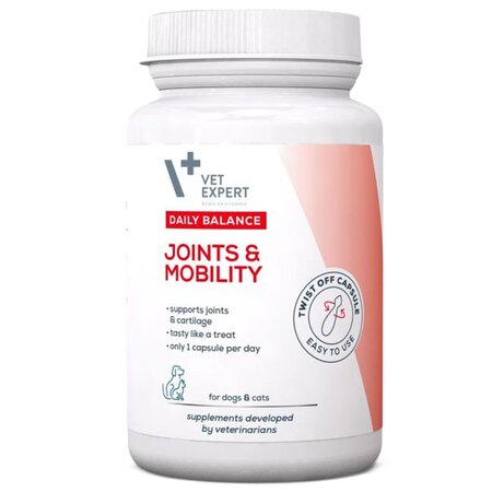 Supliment pentru sanatatea articulatiilor la caini si pisici Joints & Mobility, 50 capsule, VetExpert