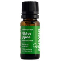 Ulei de Jojoba virgin presat la rece, 10 ml, Trio Verde