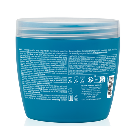 Masca pentru par cret sau ondulat Curls, 500 ml, Alfaparf 744115
