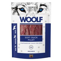 Recompense cu rata pentru caini Soft Duck Fillet, 100 g, Woolf