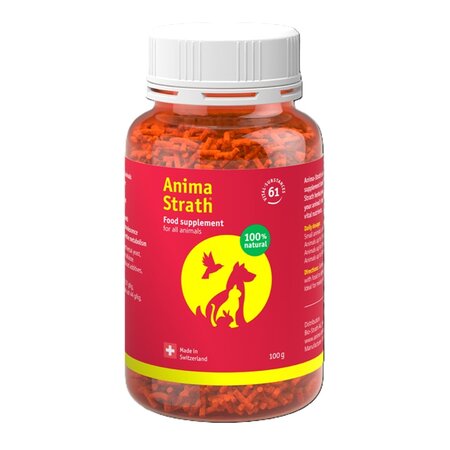 Furaj complementar pentru caini si pisici Anima-Strath, 100 g, Bio-Strath