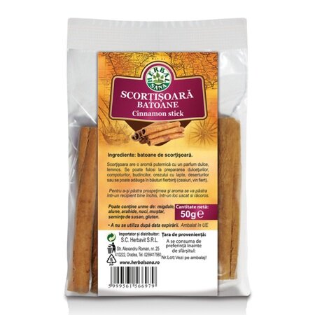 Scortisoara batoane Herbalsana, 50 g, Herbavit