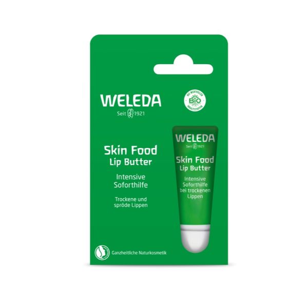 Balsam pentru buze uscate Skin Food, 8 ml, Weleda