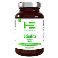 Spirulina Ecologica, 60 tablete, Health Evolution