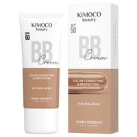 BB Cream cu protectie solara SPF 50 Nuanta Natural Beige Beauty, 40 ml, Kimoco