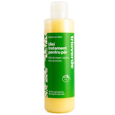 Ulei tratament pentru par, 200 ml, Trio Verde