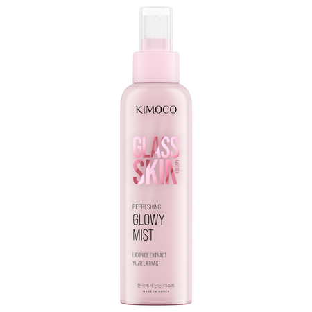 Spray facial revigorant cu apa de orez si extract de yuzu Glass Skin, 150 ml, Kimoco
