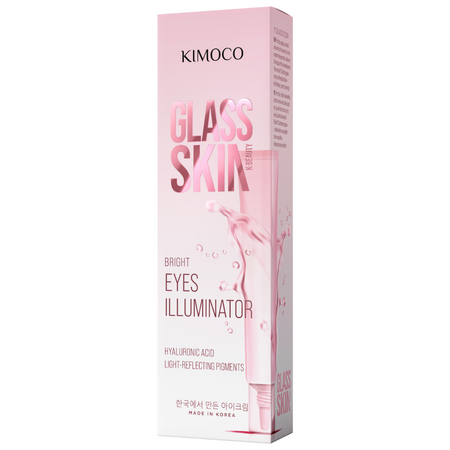 Crema iluminatoare pentru conturul ochilor Glass Skin, 15 ml, Kimoco 744459