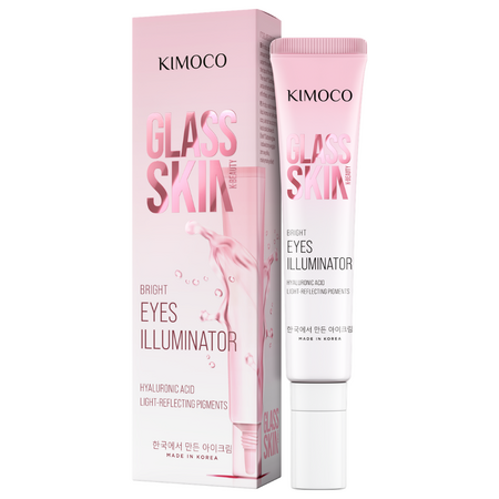 Crema iluminatoare pentru conturul ochilor Glass Skin, 15 ml, Kimoco 744458