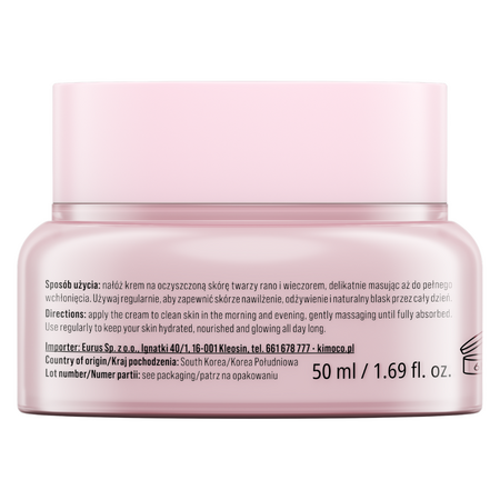 Crema hidratanta si iluminatoare pentru zi si nopate Glass Skin, 50 ml, Kimoco 744464