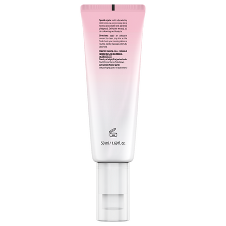 Crema iluminatoare cu protectie solara SPF 50+ PA++++ Glass Skin, 50 ml, Kimoco 744471