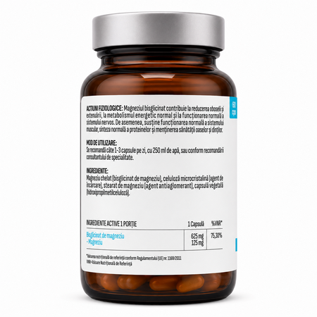 Magneziu Bisglicinat, 60 capsule, Health Evolution 744511