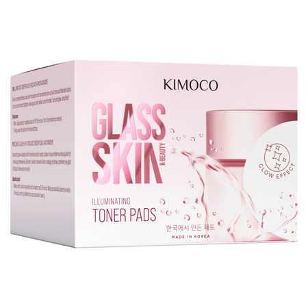 Discete tonice si iluminatoare Glass Skin, 60 bucati, Kimoco 744523