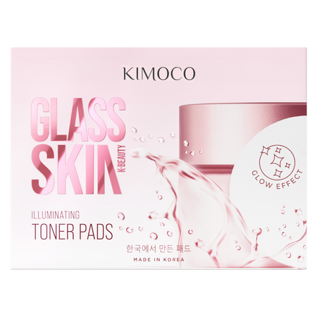 Discete tonice si iluminatoare Glass Skin, 60 bucati, Kimoco 744521