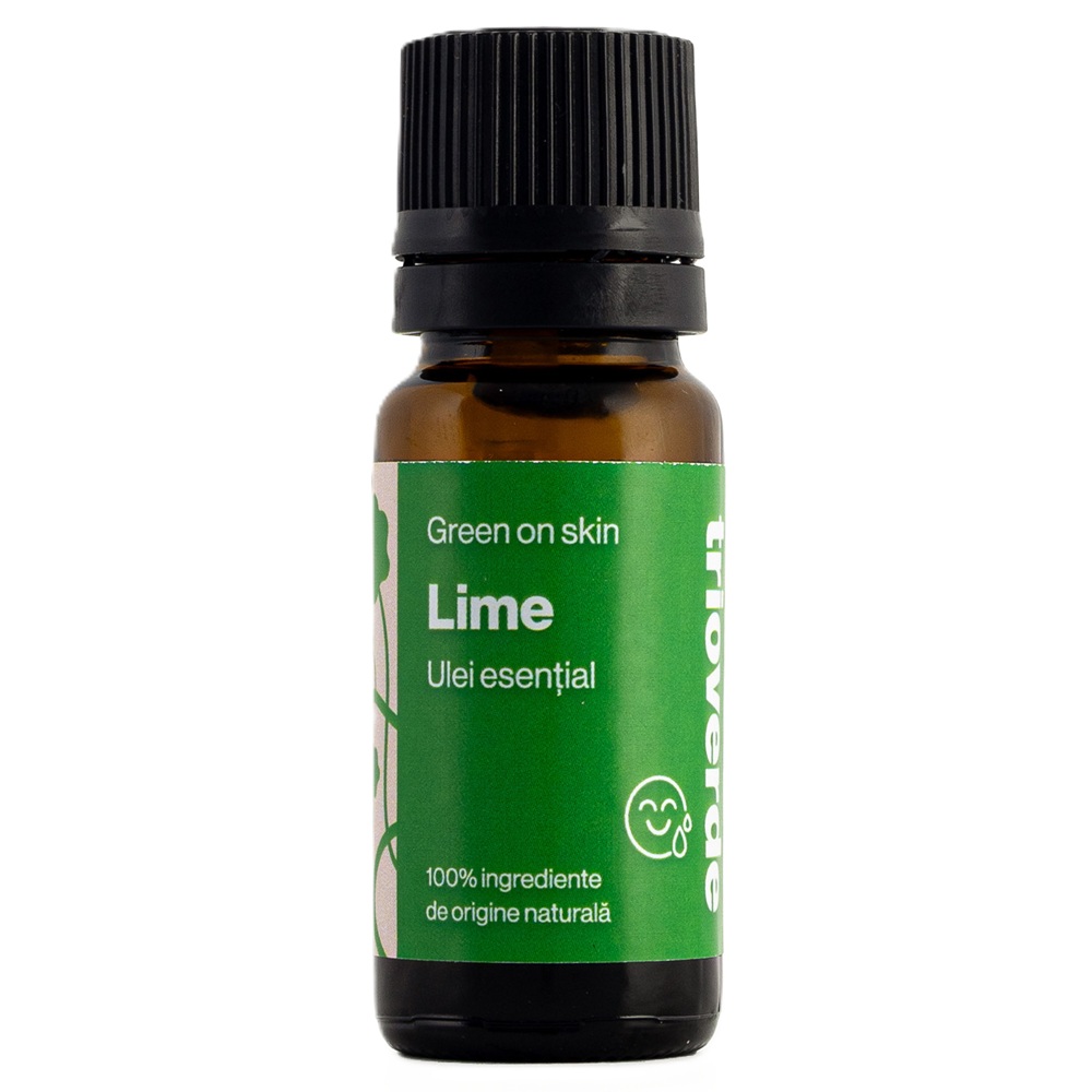 Ulei esential de Lime, 10 ml, Trio Verde