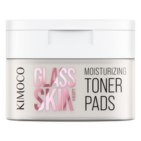Dischete tonice si hidratante Glass Skin, 60 bucati, Kimoco