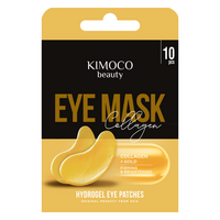 Plasturi din hidrogel cu colagen pentru ochi Beauty, 10 bucati, Kimoco