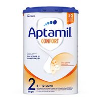 Lapte praf 6-12 luni Confort 2, 800 g, Aptamil