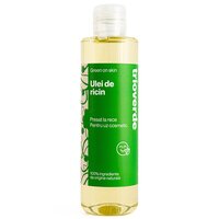 Ulei de ricin virgin presat la rece, 200 ml, Trio Verde