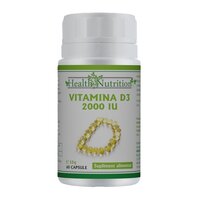 Vitamina D3, 2000 IU, 60 capsule moi, Health Nutrition