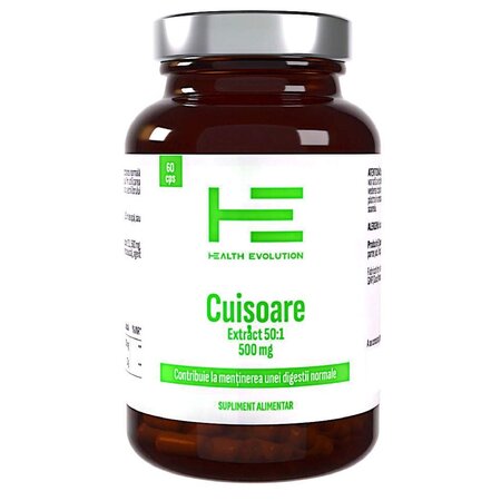 Cuisoare, 60 capsule, Health Evolution