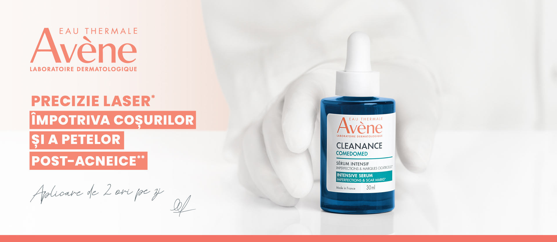 Cleanance Comedomed Ser Intensiv împotriva coșurilor și petelor post-acneice, 30ml