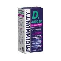 Spray sublingual Proimmunity D3, 4000 UI, 20 ml, Fiterman