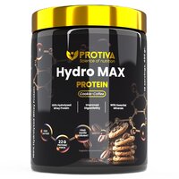 Pudra proteica Hydro Max Protein Cookie-Coffee, 450 g, Protiva