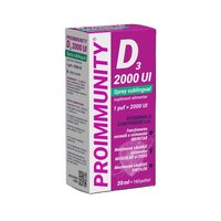 Spray sublingual Proimmunity D3, 2000 UI, 20 ml, Fiterman
