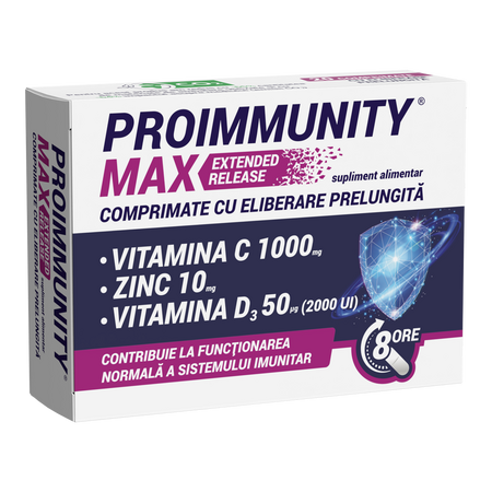 Proimmunity Max Extended Release, 20 comprimate cu eliberare prelungita, Fiterman
