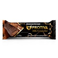 Baton proteic cu maca si ginkgo biloba, 55 g, Protiva