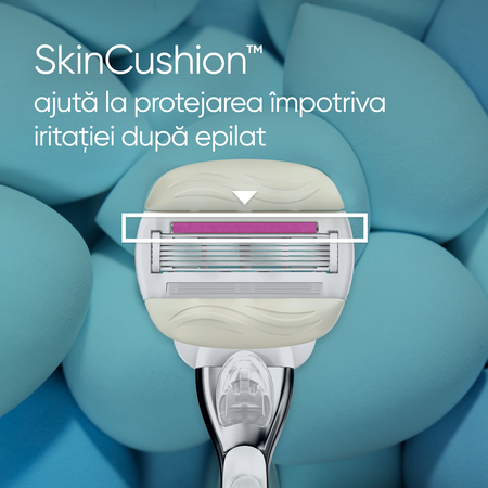 Rezerve pentru aparatul de ras pentru femei Venus Pro ComfortGlide Sugarberry, 3 bucati, Gillette 745078