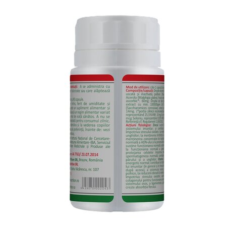 Zinc Seleniu si Vitamina C, 90 capsule, Health Nutrition 745101