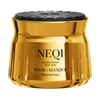Masca pentru stralucirea parului Diamond Glass, 250 ml, Neqi